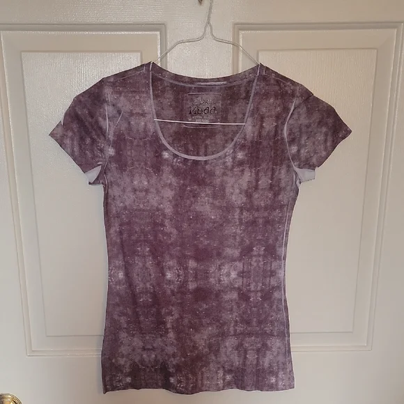 Mudd Purple Graphic T-Shirt Dress - Picture 3 of 7
